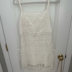 Hollister White Dress.